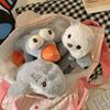 Creative Plush Doll Stationery Bag: Cute, Soft, and Healing Pencil Case for Storage.