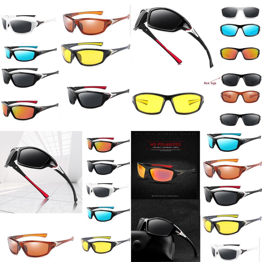 Gafas de Sol Para Hombres y Mujeres Con Estilo Cuadrado Retro Ideales Para Deportes**