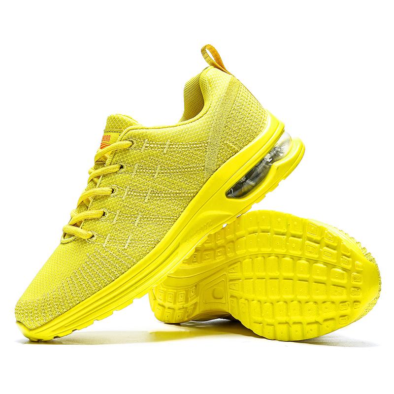Leisure Air Cushion Shoes Men Women Casual Sneakers Breathable Couple Shoes Comfortable Mesh Walking Sneakers Zapatillas Hombre 36