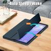 For Blackview Tab 16 Pro Case Auto Sleep/Wake PU Leather Flip Tablet Cover Triple-Fold Stand