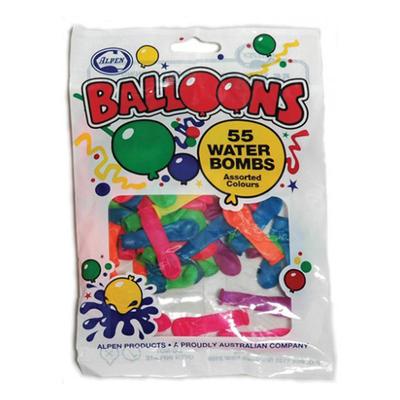 Alpen Wasserbomben Ballons 55 Stück