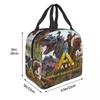 Ultiimate Survivor Ark Isolierte Lunchtasche für Kinder Schul-Kühltasche Thermische Lebensmittelbox Tragetasche Auslaufsichere Lunchboxen Behälter