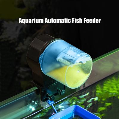 Aquarium Automatic Fish Feeder Fish Tank Timer Feeder Electric Adjustable Fish Food Dispenser Manual Automatic Feeding