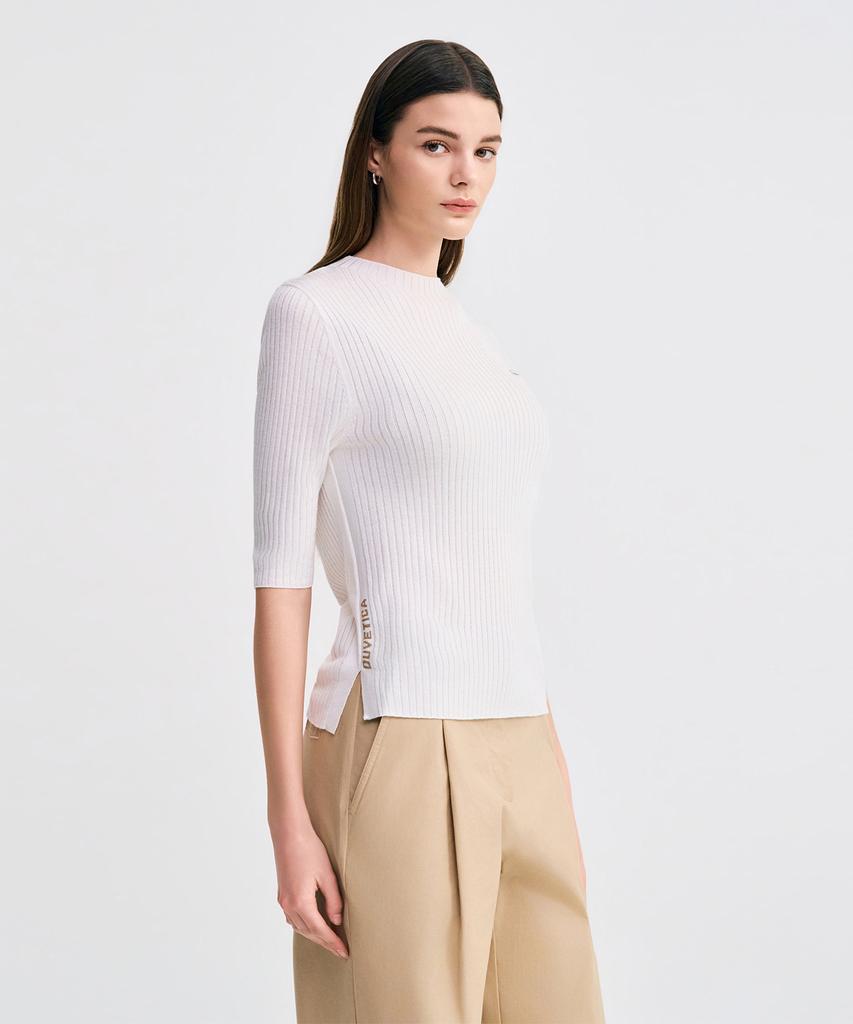 DUVETICA Acilia (Cream) (Women'S Knit Pullover)