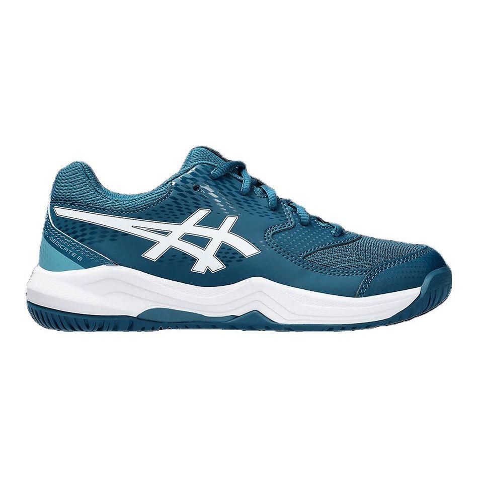 ASICS Gel Dedicate 8 GS Restful Teal White Kids Sneakers 1044A077-400