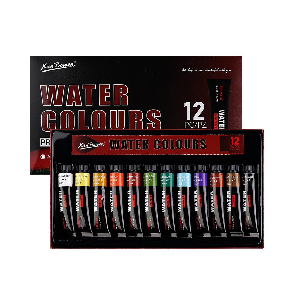 Oil Painting Pigment Set Special Watercolor Acrylic Aluminum Tube Painting Pigment for Art Students