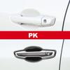 Car Door Bowl Case Handle Sticker For Honda CRV 2017 2018    2022 Stainless Steel Exterior Modification Accessories