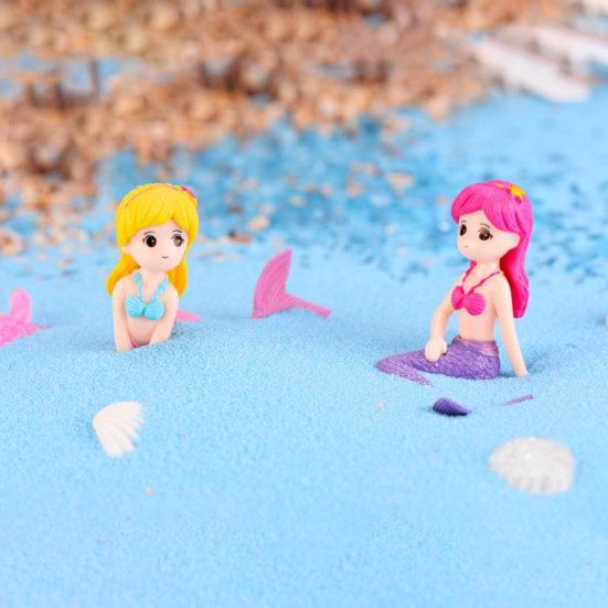 DIY Mermaid Mini Model Figurine Miniature Fairy Garden Bonsai Aquarium Decor