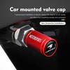 Aluminium Car Wheel Tire Valve Air Caps Stem Cover Dustproof For Toyota 86 Harrier Vellfire Alphard Camry Avensis