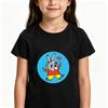 T-shirt per Bambini Cartone Animato Trotro Stampa Anime T-Shirt 2-12A Manica Corta Carina Ragazzi Ragazze Quotidiana Casual Toddler Estate