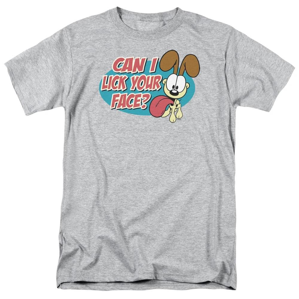 Garfield - Question -  Unisex Short Sleeve Children s T-shirt - Gray 140