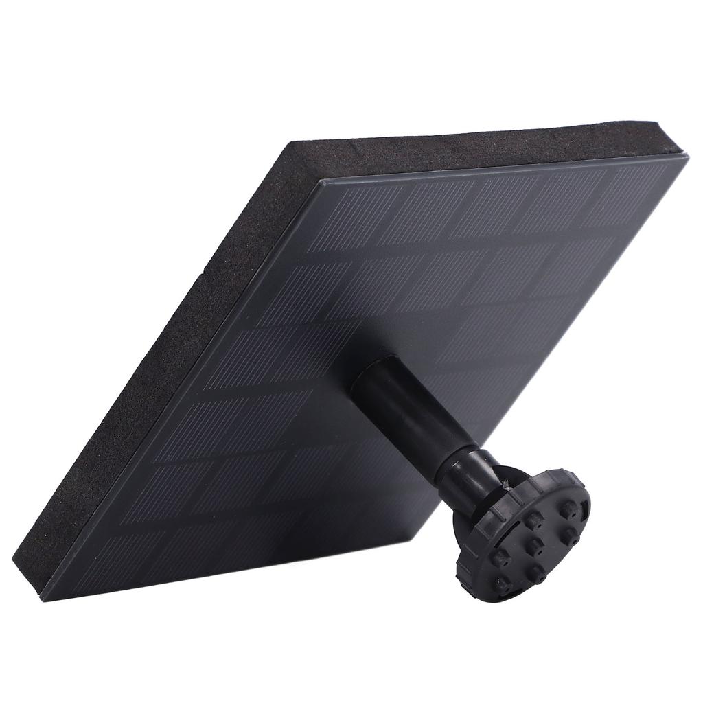 Solar Water Pump Monocrystalline Silicon Square Floating Outdoor Waterscape Fountain 7V 1.4W