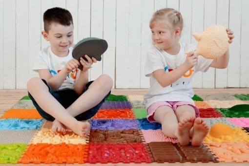 Rainbow Melody Mat Sensors 9 Pcs. Set