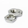 316L/304 Stainless Steel Hex Thin Nut Set with Fine, Coarse, Reverse Threads, American Flat - Sizes M3-M30