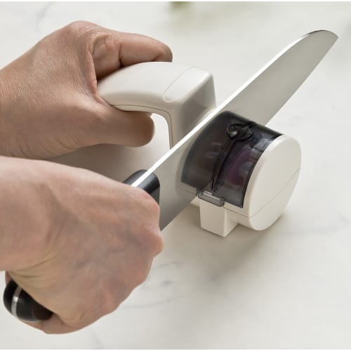 Yasuda Knife Co., Ltd. Yasuda Hamono Seki Kotetsu Ceramic Wet Sharpener YC100 White