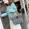 Ethnic Style Women's Large Capacity Canvas Tote Bag