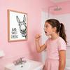 Animal Bathroom Wall Art Funny Toilet Decoration Humorous Toilet Wall Poster for Homeowners Renters College Students Apartments