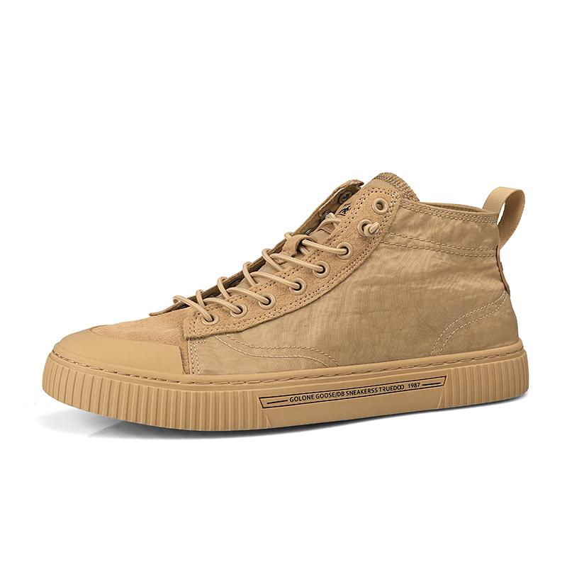 Canvas Non-Slip Wear-Resistant Breathable Shoes 2022 Summer Newest Men Casual Shoes Comfortable And Lightweight High-Top Mans Shoes 40