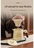 Portable Chinese Style Travel Tea Set for One Person - Outdoor Camping Teacup Kuaike Set