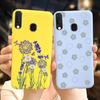 Bunte Blumen Hülle Für Samsung Galaxy A20 A20S A20E Hüllen Silikon Rückseite Weiche Fundas Für Samsung A20 S A207F A 20 E Coque