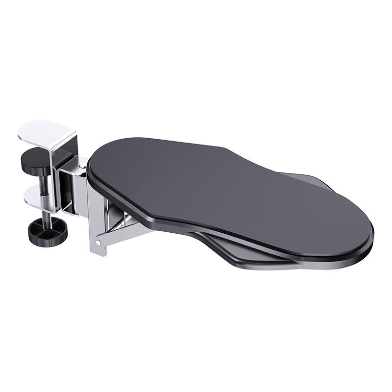 Folding Rotating Arm Support for Desk - Adjustable Elbow Rest for Home or Office