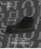 Men's Japanese Velvet High-Top Sneakers: 2023 Autumn/Winter Genuine Leather, Thick-Soled, Wear-Resistant Martin Boots for Outdoor Casual Wear.