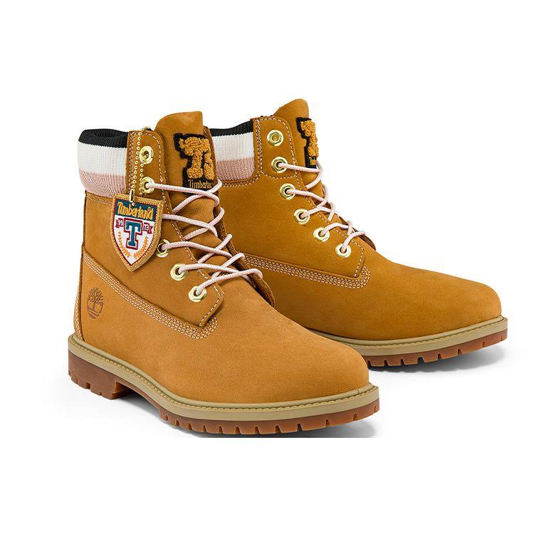 Timberland 6 Inch Outdoor Casual Waterproof Ankle Martin Boots Women boots Wheat A2R3GW