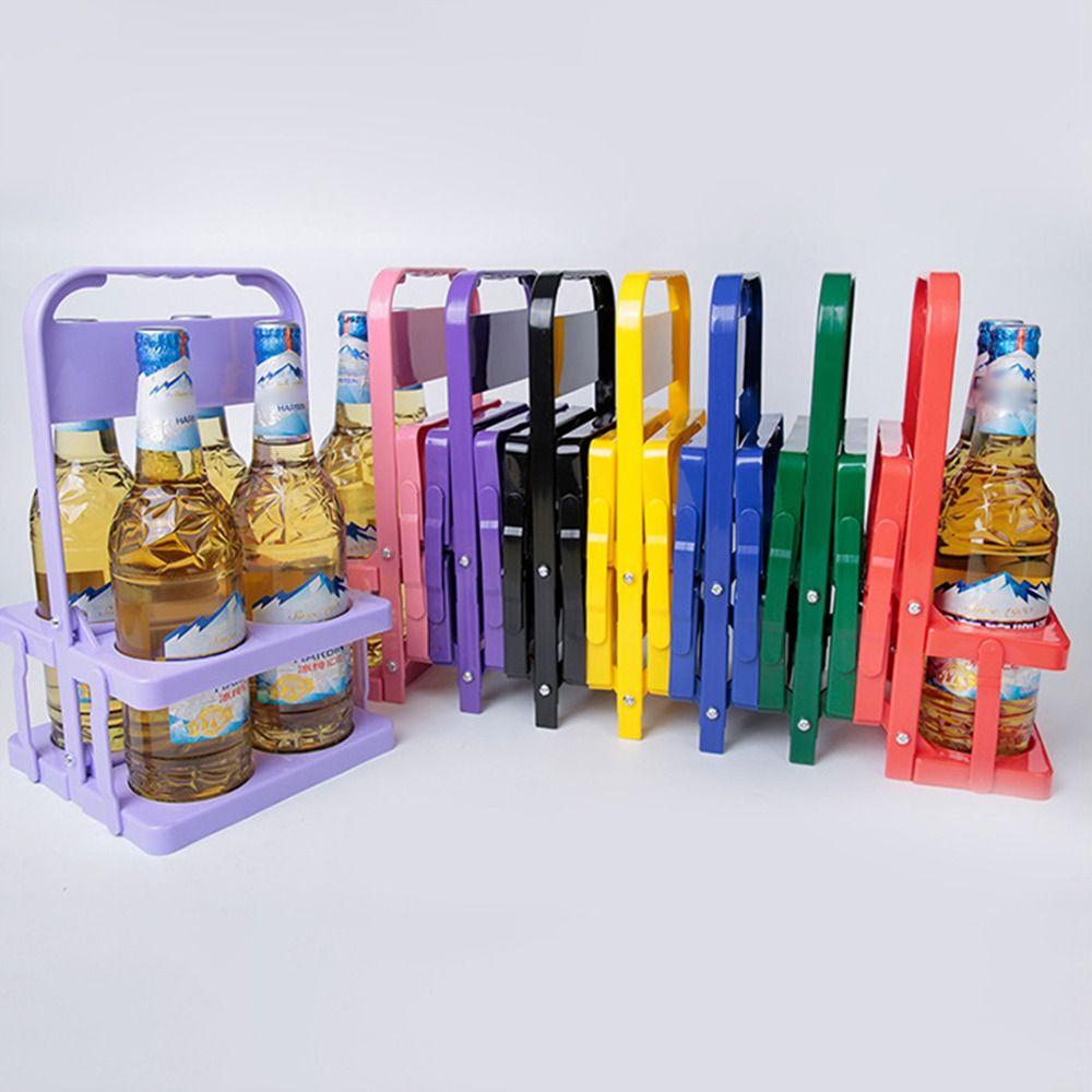 1Pcs Basket Cup Organizer Beer Rack Bar Beverage Display Drink Holder New Beer Bottle Carrier