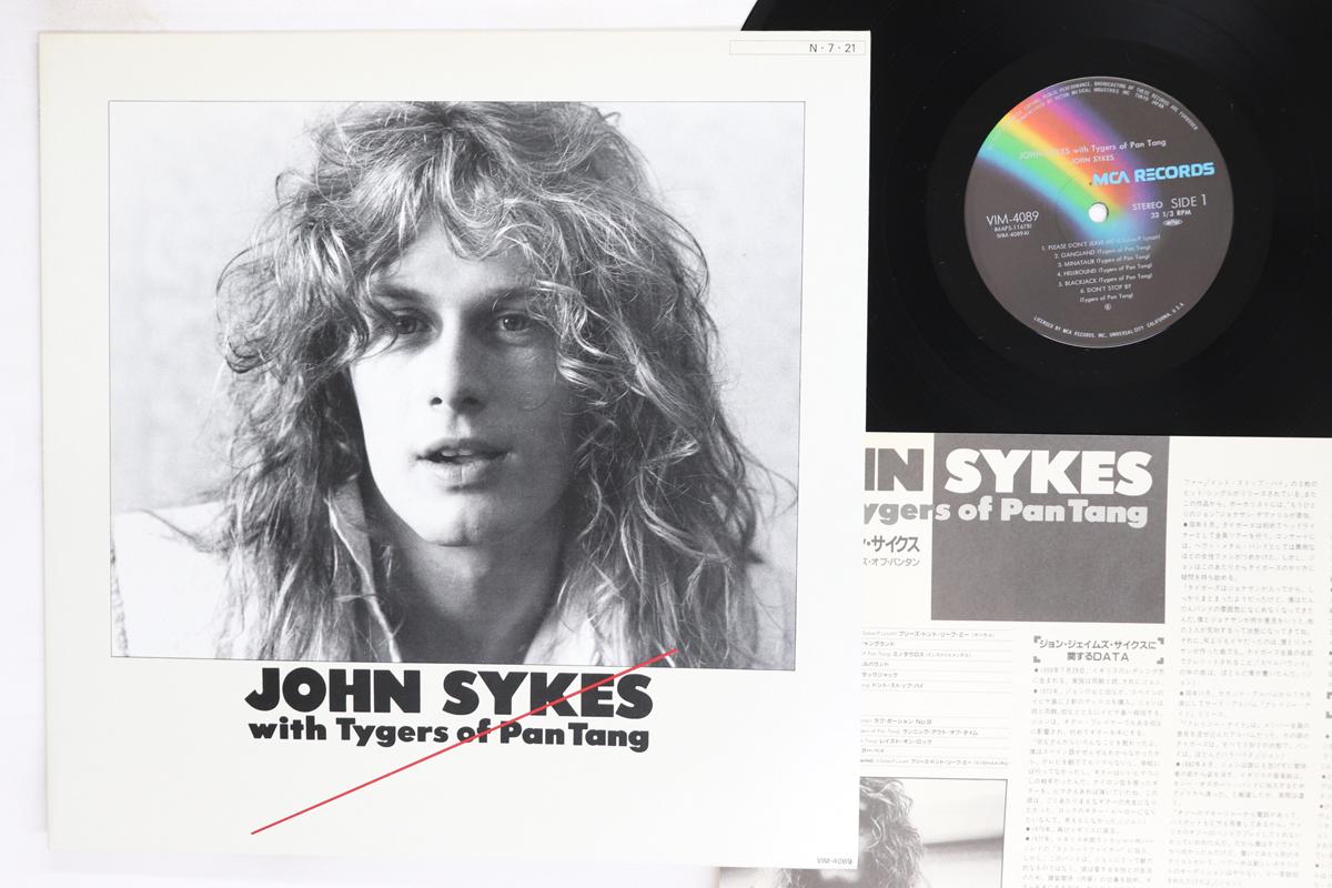 

Виниловая пластинка JOHN SYKES John Sykes С Tygers Of Pan Tang VIM4089 MCA 1984 Япония Obi Рок Б/у