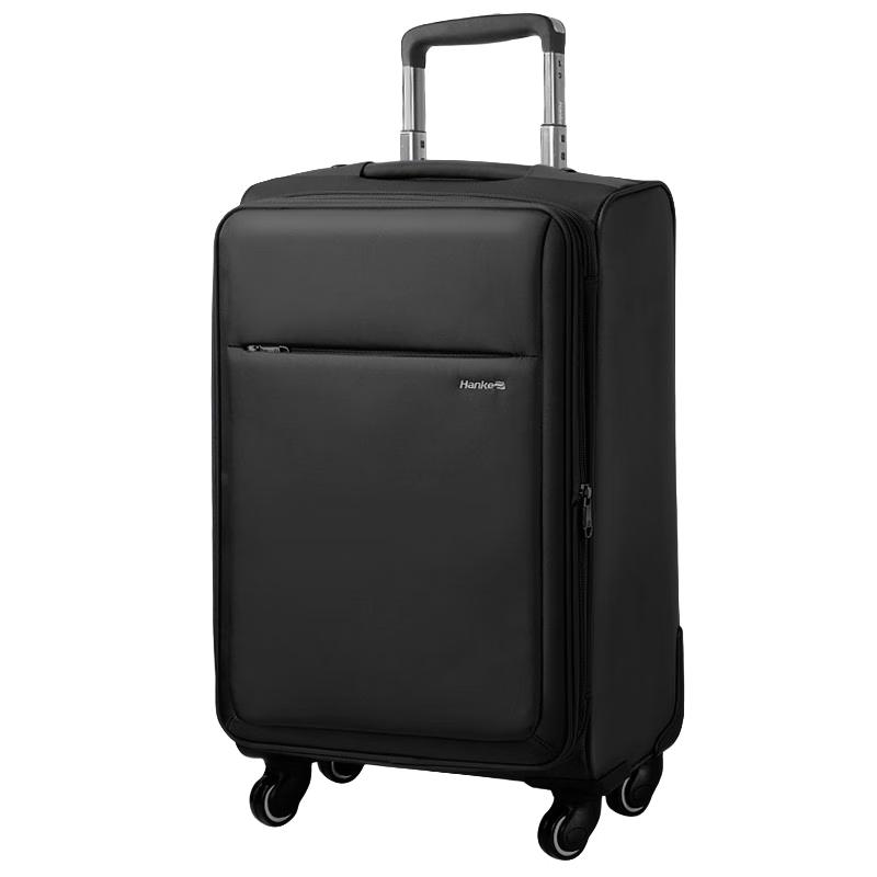 Hank Unisex Expandable Soft-Sided Spinner Luggage 20 inches (Carry-on) subsequently)