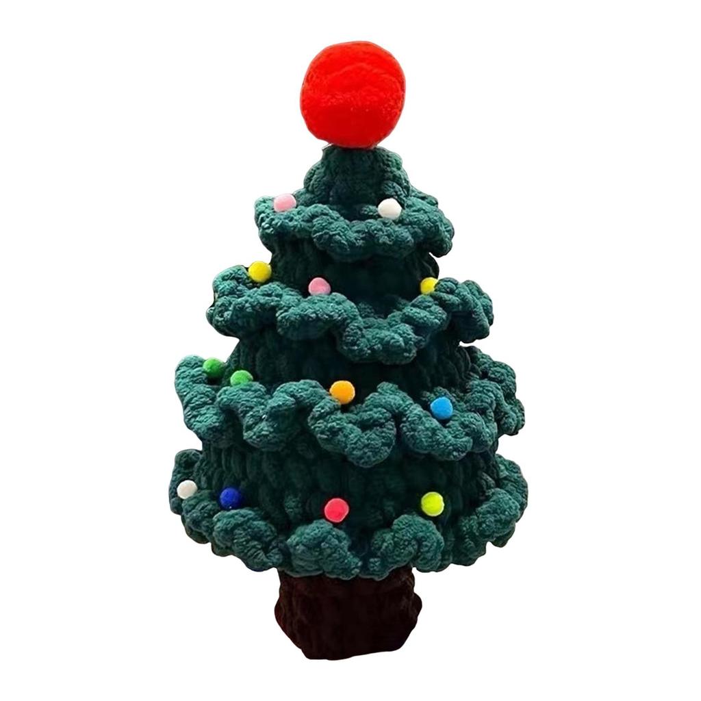 Hand Crocheted Christmas , Figurine, Handmade, for Desk, Party, Office, Festival, Indoor