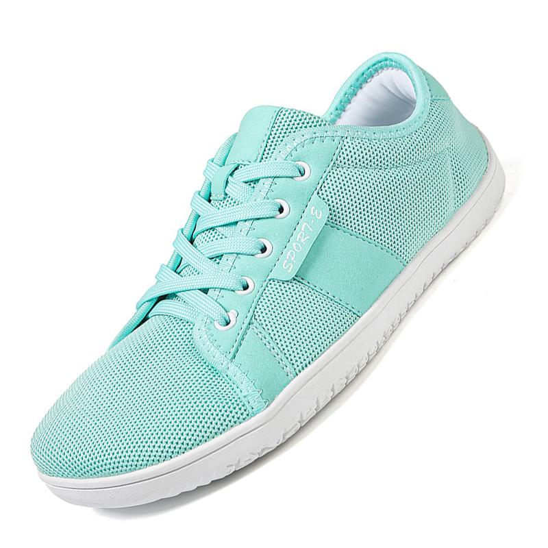 Breathable Knitted Women Casual Sports Shoes Men Wide Toe Cross-training Sneakers Elastic Gym Fitness Shoes