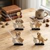Push Bottle Refrigerator Magnet Puppy Whiskers Collection Souvenir Box Refrigerator Magnet