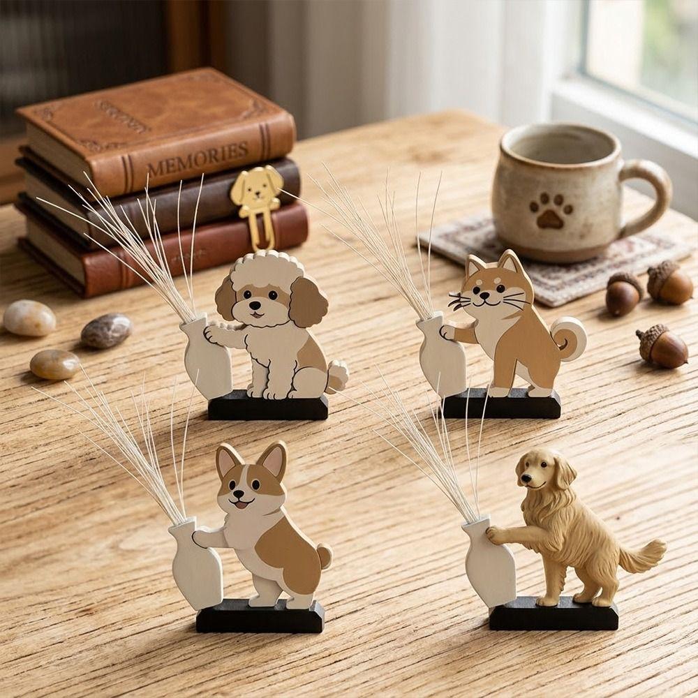 Push Bottle Refrigerator Magnet Puppy Whiskers Collection Souvenir Box Refrigerator Magnet