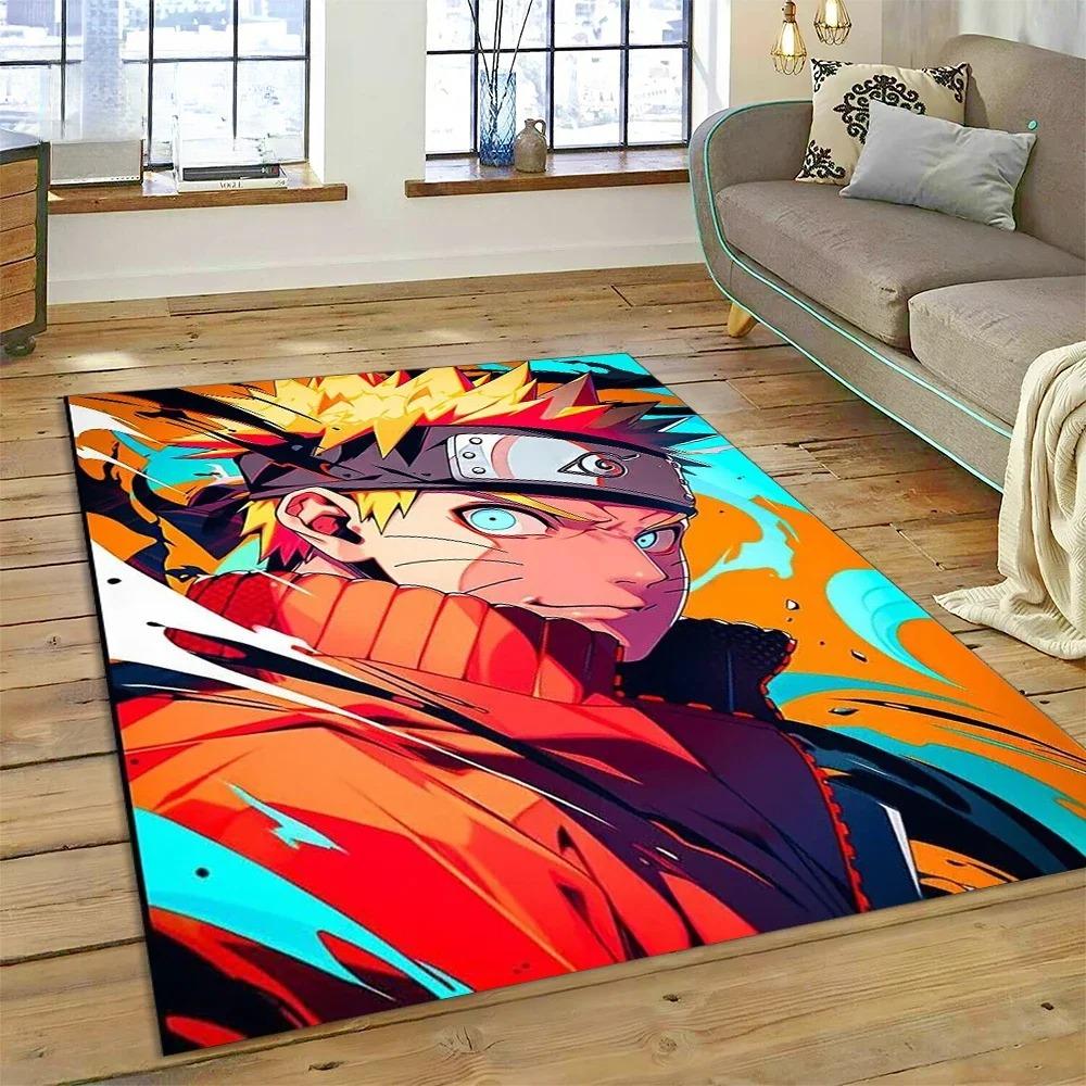 Cartoon 3D Itachi Naruto Japan Anime Area Rug Carpet Living Room Bedroom Sofa Doormat Rug Decoration Kids Non-slip Floor Mat