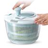 Multifunctional Vegetable Salad Dryer Kitchen Accessory 5L Push Spinner Type Fruit Drain Basket Vegetable Washer