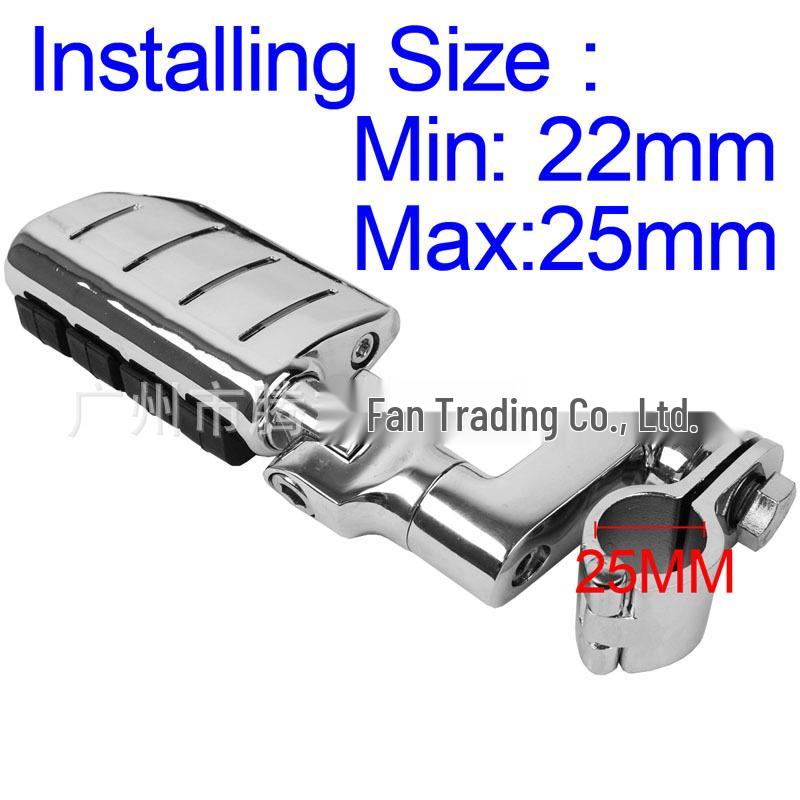 Gold Wing GL1800 VT1100 Modified Touring 22mm Front Foot Pegs Bumpers