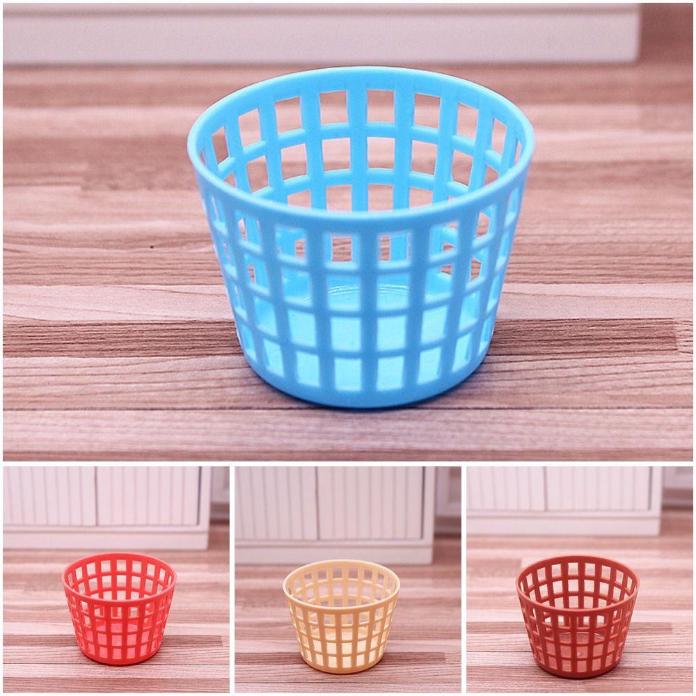 

Для кукольного домика наклейки 1/12 корзина для хранения кукол миниатюрная корзина мусорный бак корзина для хранения кукольного домика