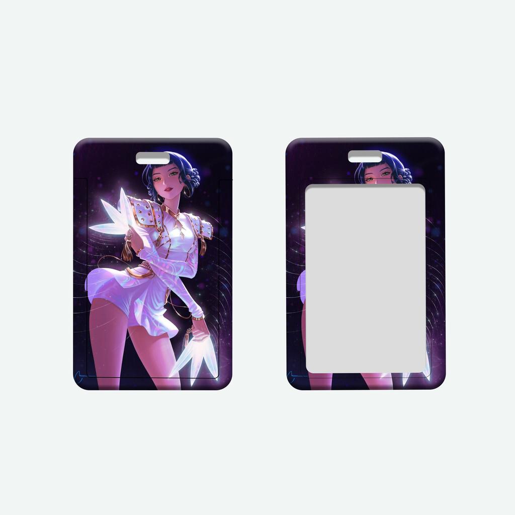 Herren Gruppe Cartoon Kartenset Studentenausweis Set Bus Essenskarte Anstecknadel Studenten Essenskarte