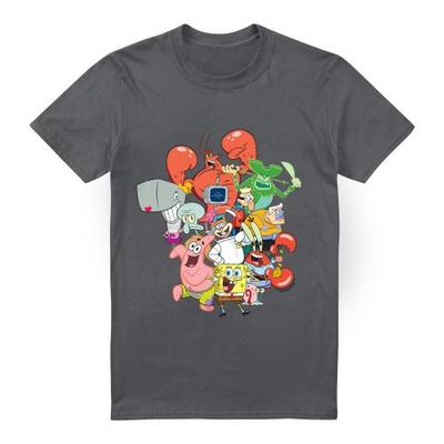 SpongeBob SquarePants Mens The Whole Gang T-Shirt