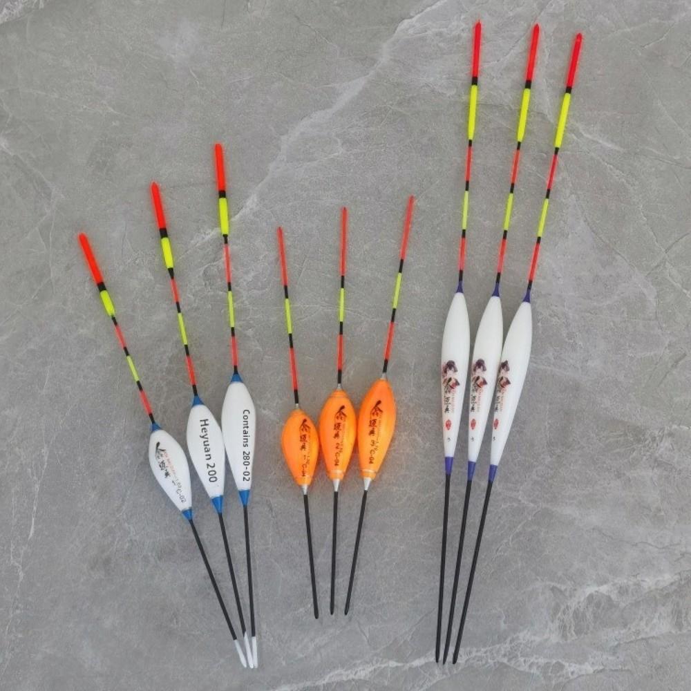 3pcs Slip Drift Tube Floats Bobbers Eye-catching Triangle Tail Fishing Floats  Fishing
