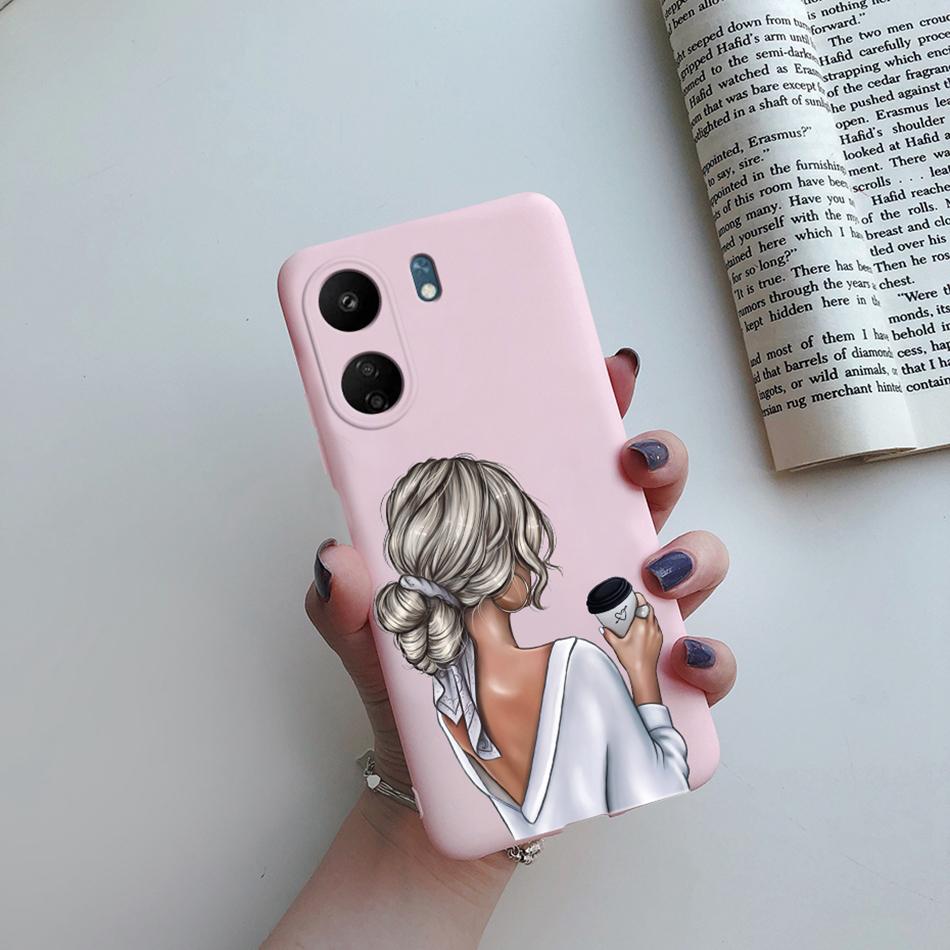 For Xiaomi Redmi 13C Case Super Mom Baby Fashion Girls Cover Soft TPU Fundas For Xiaomi Redmi 13C 13 C Redmi13C Phone Case Coque