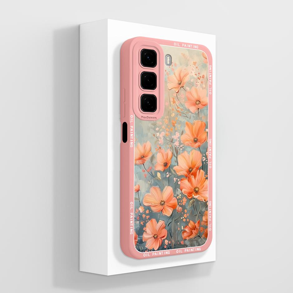For Infinix Hot50 50i 50Pro 50Pro+ Case Lovely Cat Panda Fall Prevention Unique Phone Cover For Infinix Hot 50 Pro Plus 50i Capa