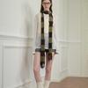Stripe Pattern Scarf for Women Autumn Thin Scarves Female Camping Shopping Scarf
