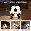 Football Night Light,Touch-Control Table Lamp,Timed Bedside Lamp,Ideal for Home Decor/Gift Giving,Birthday/Graduation Gift