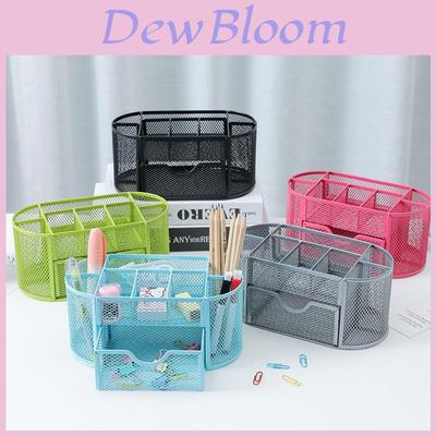 Metal Wire Desk Organizer With Logo Print For Student Office Use