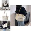 Trendy Large Capacity Canvas Tote Bag For Women Fashionable Crossbody Handbag