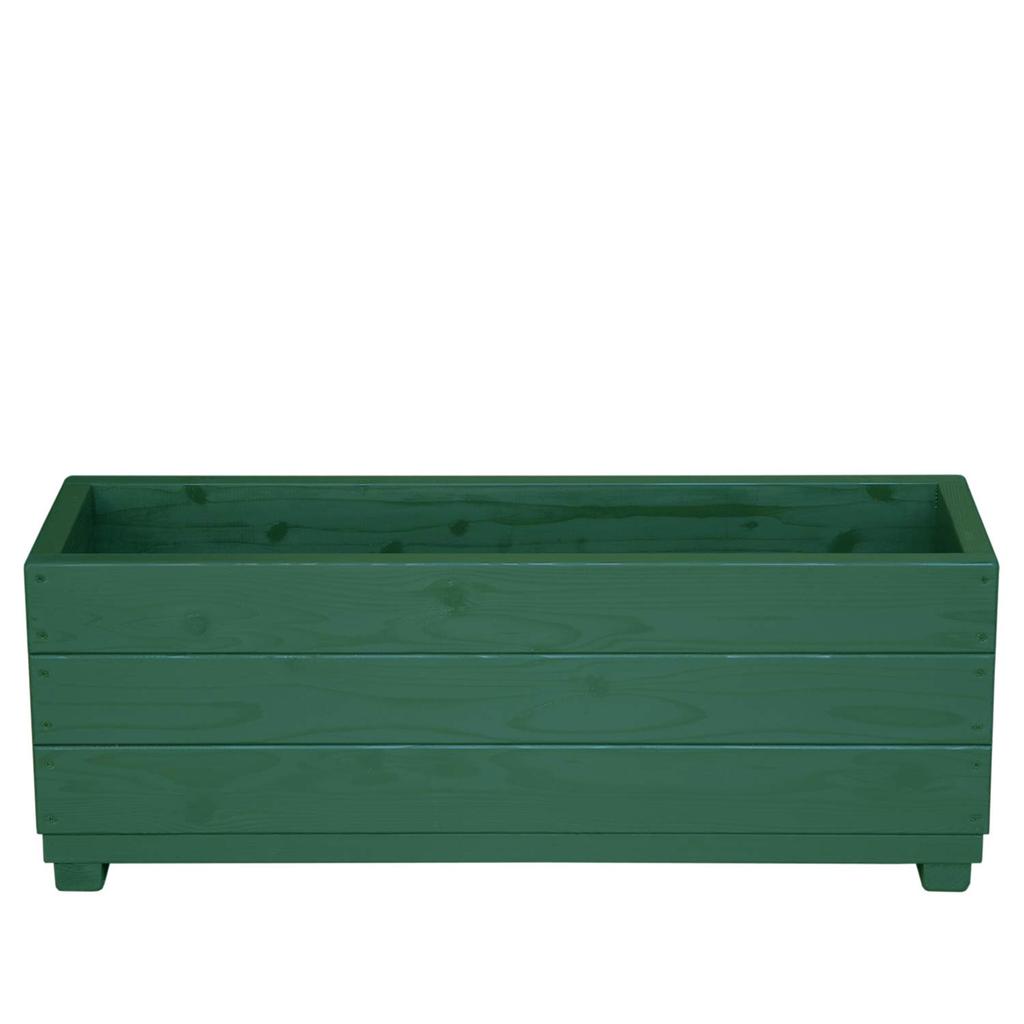 Welcome Wood Large Wooden Planter EPWD90-GG Color Garden Green Outdoor