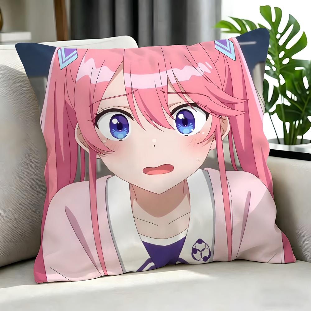 Anime Shiunji Ke No Kodomo Tachi Cushion Cover Cushion Cover Set 4Pcs 50X50 45X45 40X40 Pillowcase Decorative Sofa Home Decor