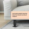 4pcs Adjustable Metal Furniture Legs with Height Customization - Ideal for Cabinets, Sofas & More